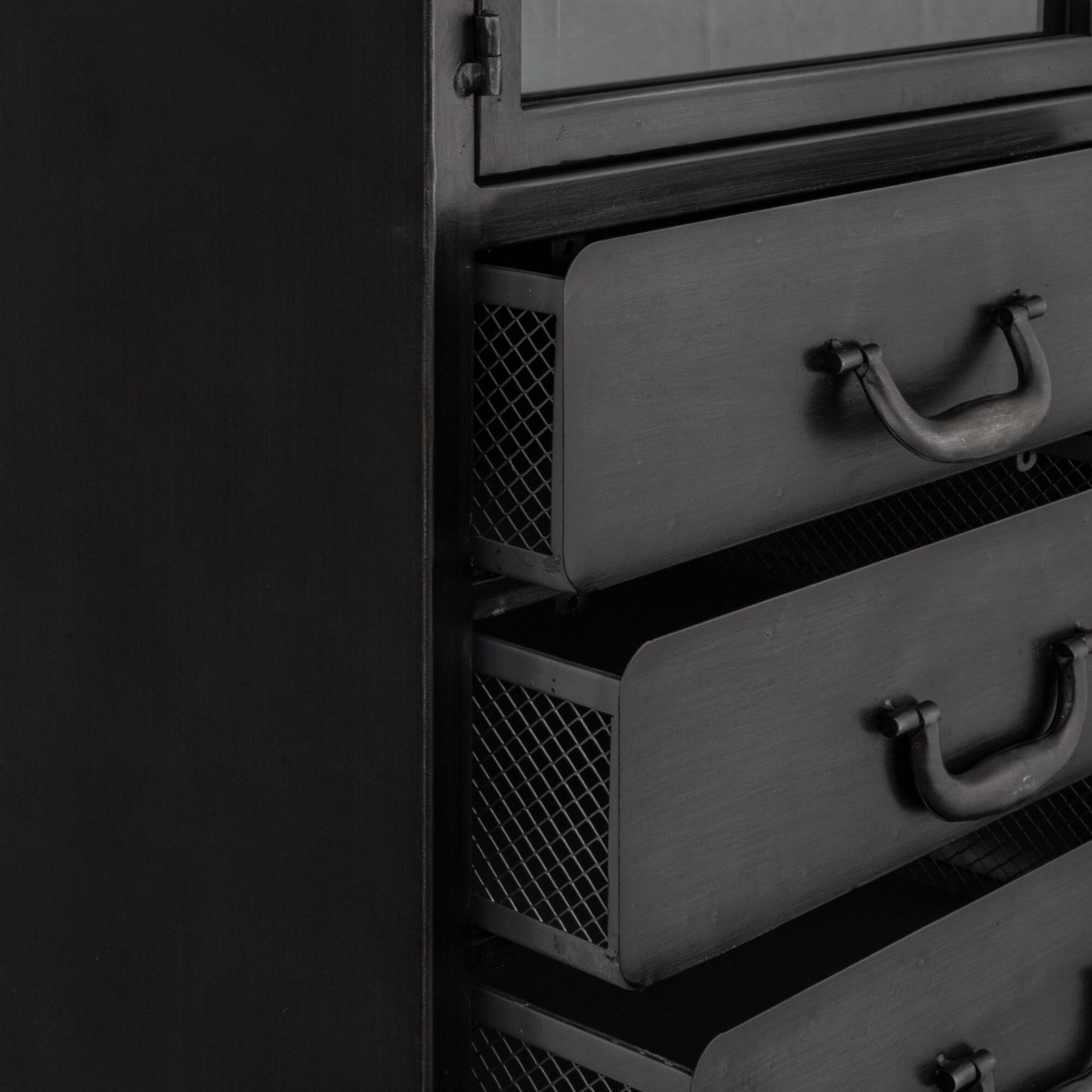 Hello Honey® 35.5" 3-Drawer Metal Cabinet